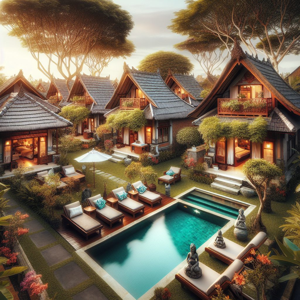 Affordable Villas in Bali With Cozy Private Pool Design