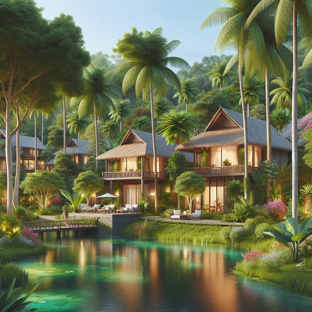 Amandelle Villas With Peaceful Balance and Curated Tropical Ease