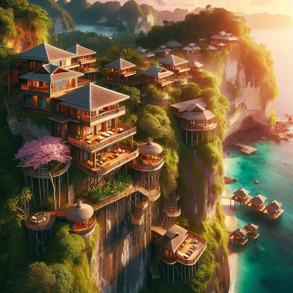 Asia Cliff Resorts Provide Private Elevated Scenic Escapes
