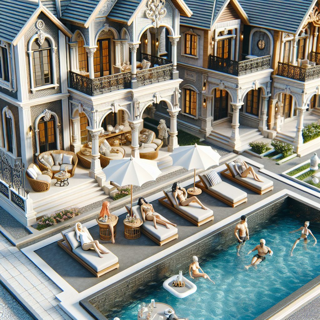 Auralisse Villas With Fine Textures and Personalized Poolside Leisure