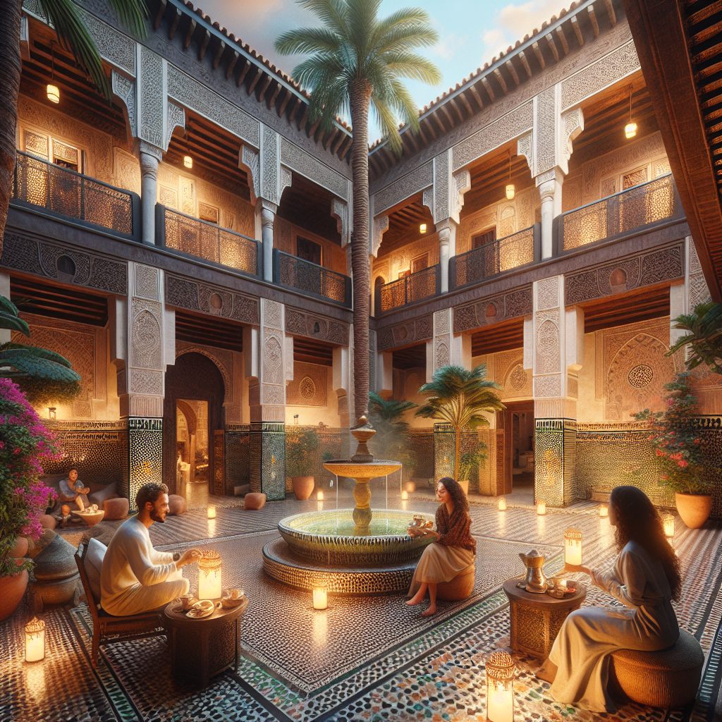 Authentic Riad Hotels in Marrakech Feel Warm Cultural