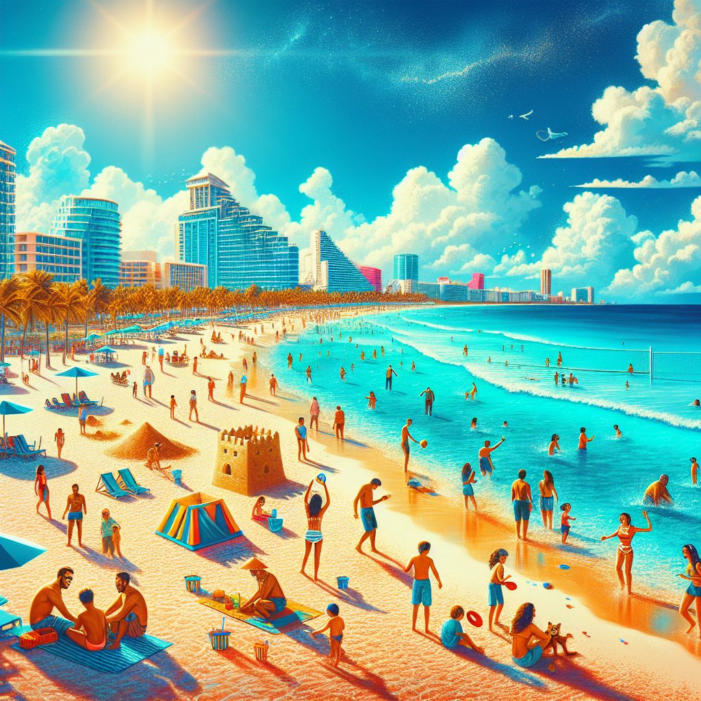 Bright Cancun Experience Blending Fun Beaches Energy