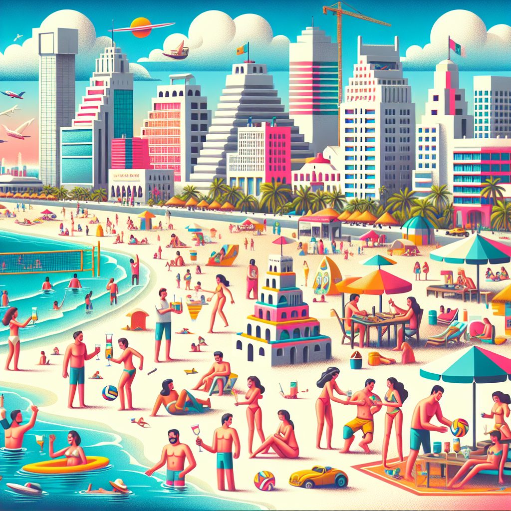 Bright Cancun Experience Blending Fun Beaches Social Energy