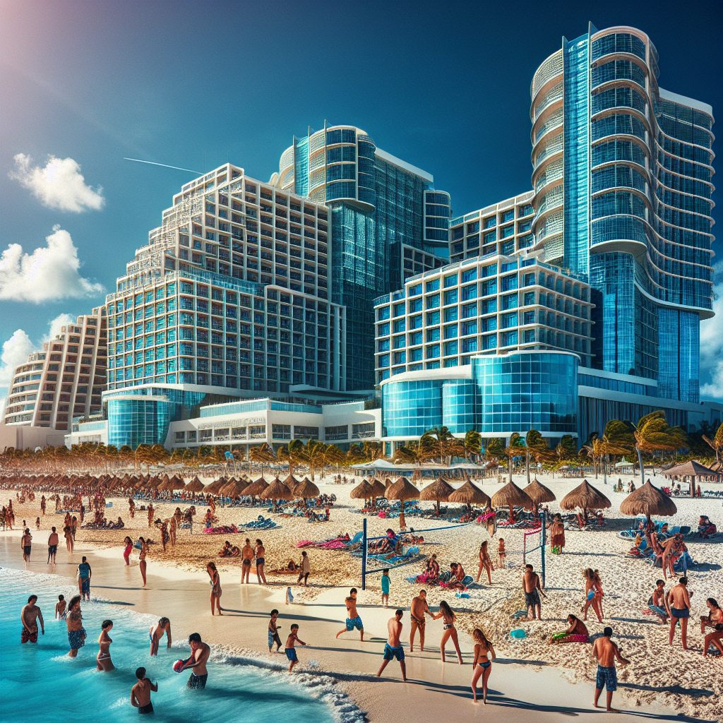 Cancun Hotels Bring Bright Social Beachside Energy