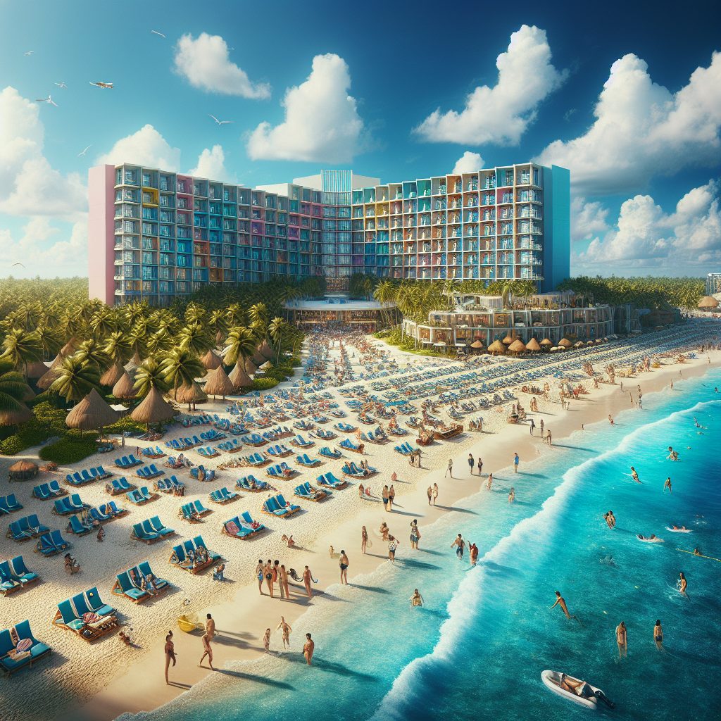 Cancun Hotels Offer Lively Bright Beachfront Experiences