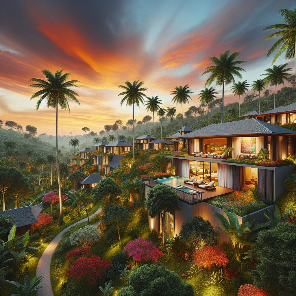 Cazaria Villas With Scenic Views and Refined Tropical Comfort