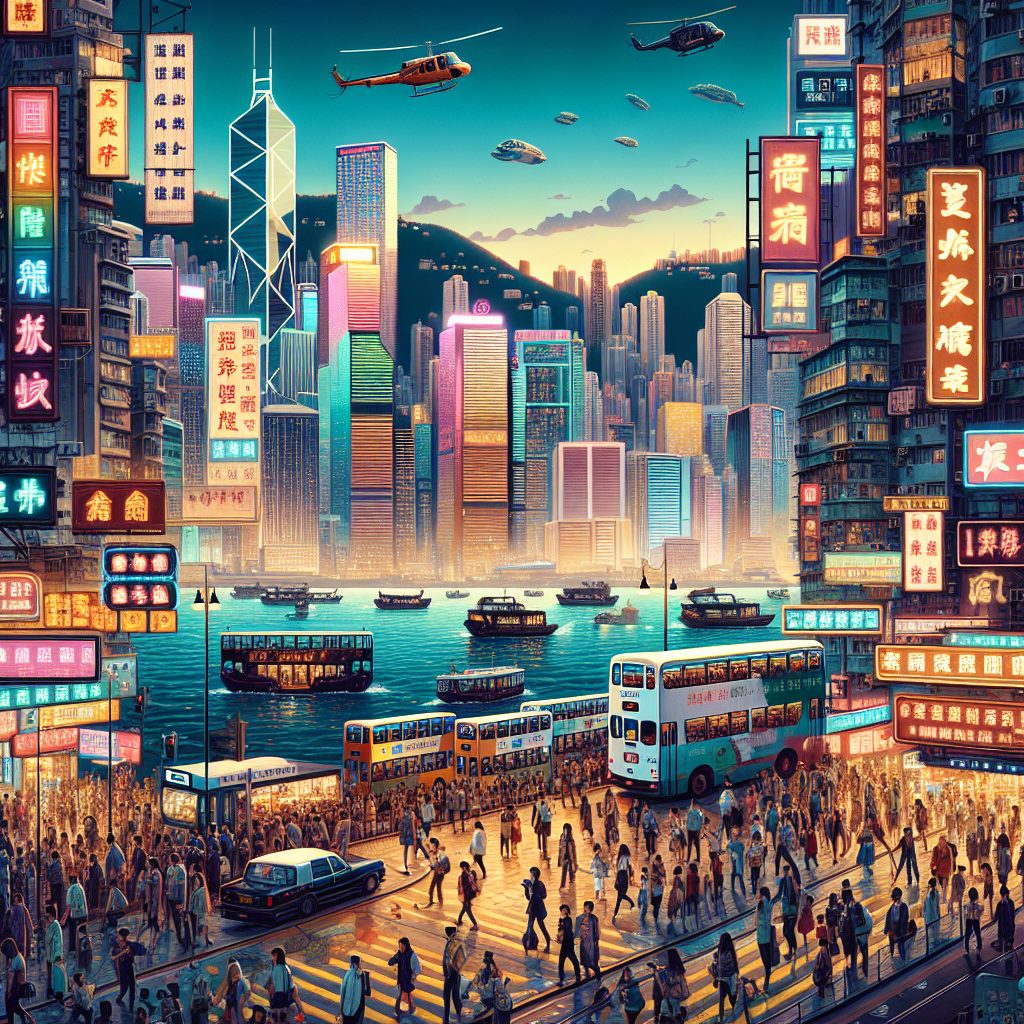 Dynamic Hong Kong Experience Showcasing Dense Urban Energy