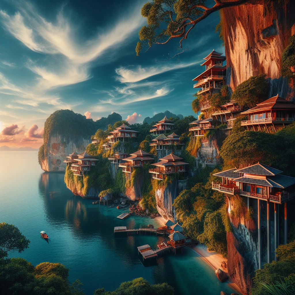 Elevated Cliff Resorts Asia Offer Breathtaking Scenic Views