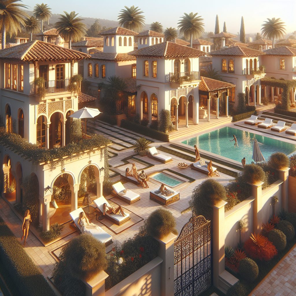 Estavelle Villas With Wealthy Warmth and Relaxed Holiday Grandeur