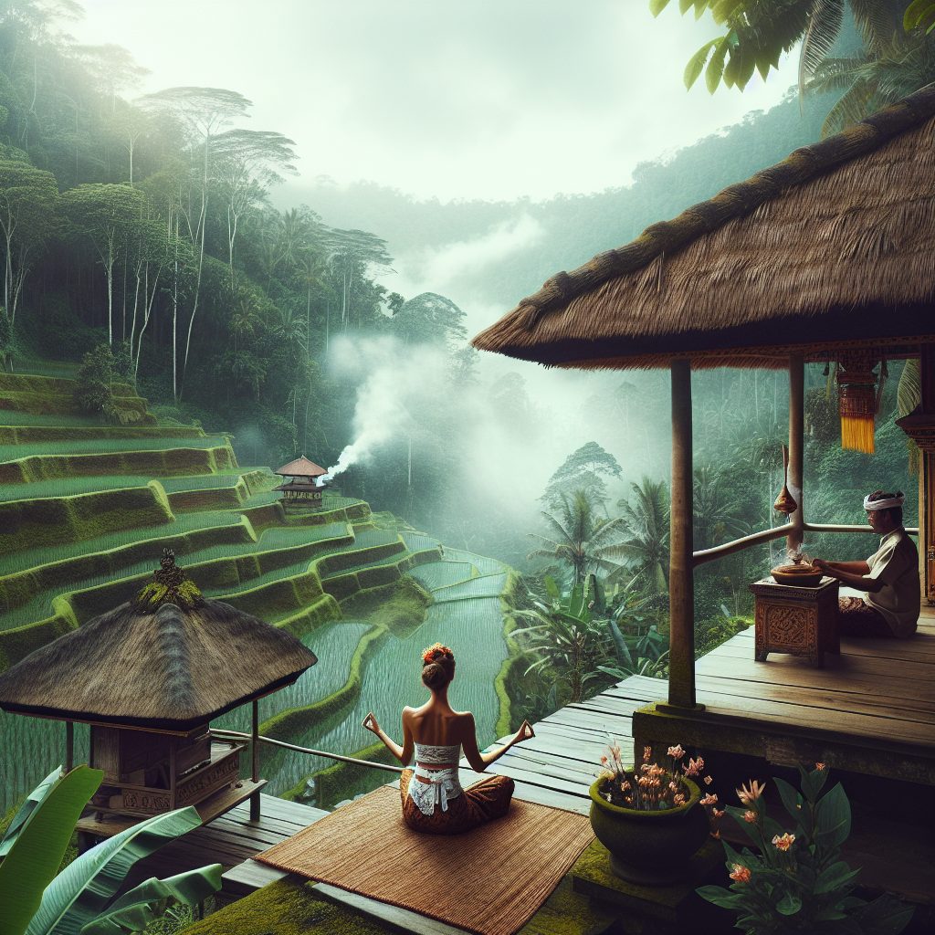 Experiencing Bali Through Spiritual Calm Nature Living