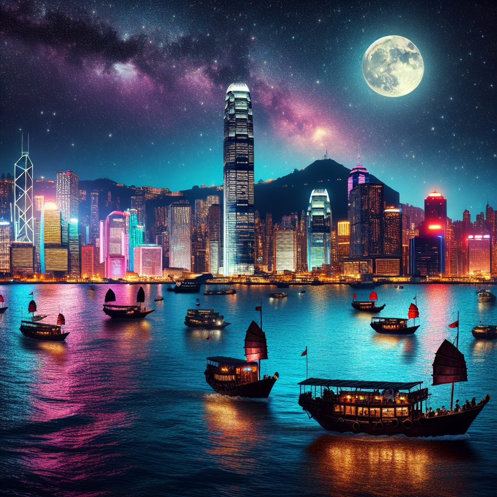 Experiencing Hong Kong Through Night Lights Skyline Views