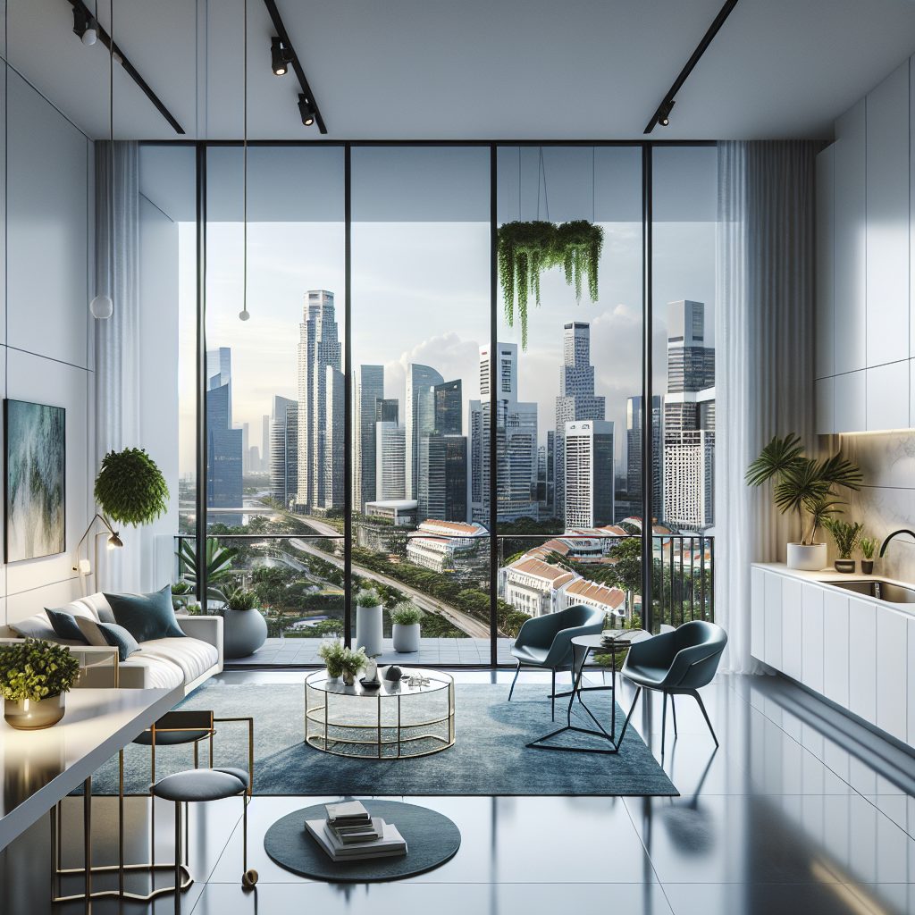 Experiencing Singapore Through Clean Structure Modern Design Living