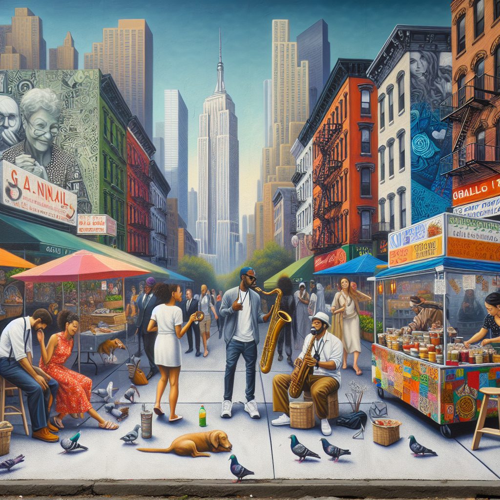 Exploring New York Through Art Culture Urban Diversity