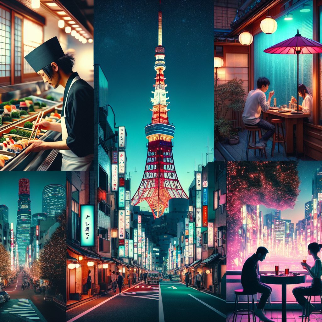 Exploring Tokyo Through Neon Lights Quiet Moments