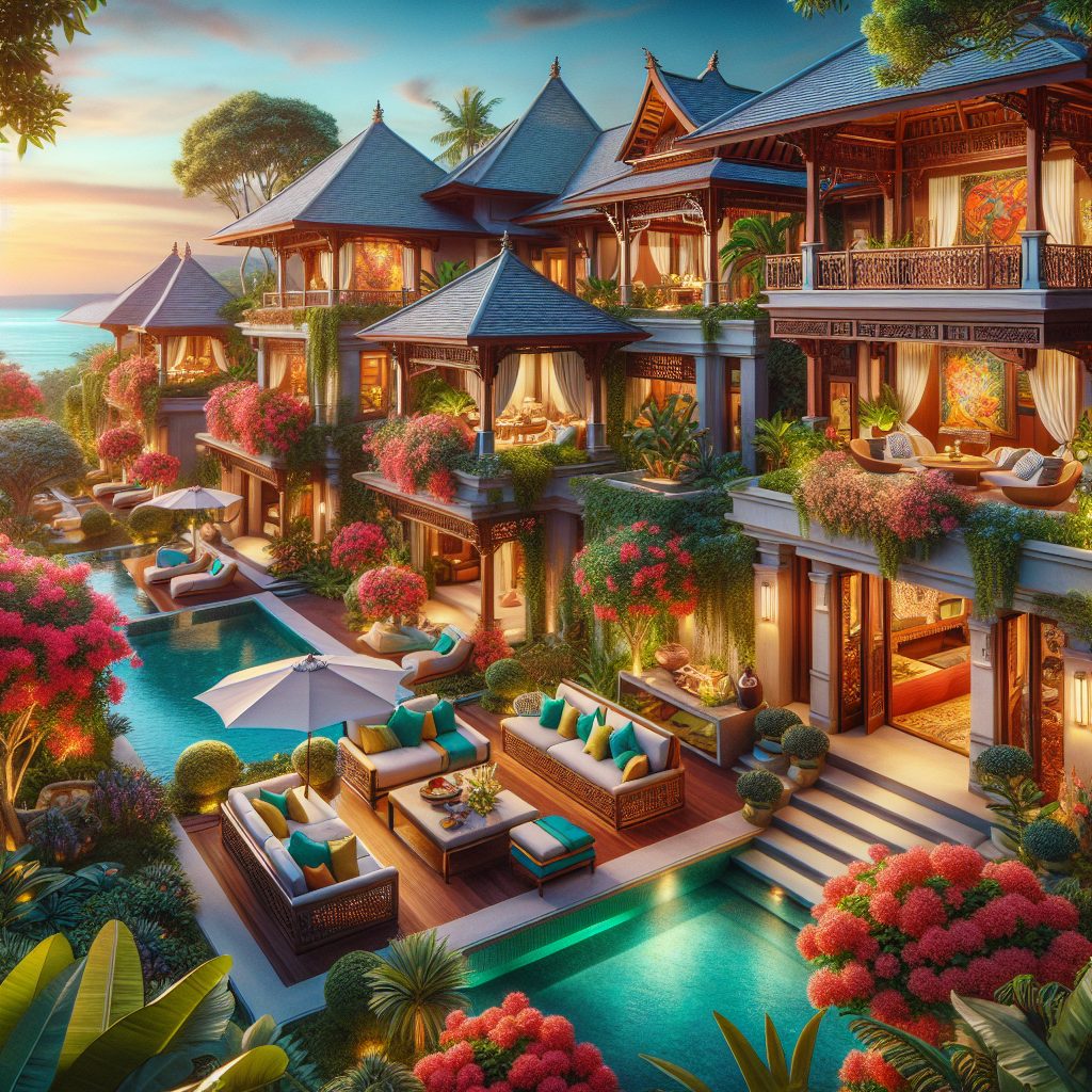 Fenelisse Villas for Romantic Escapes and Premium Tropical Mood