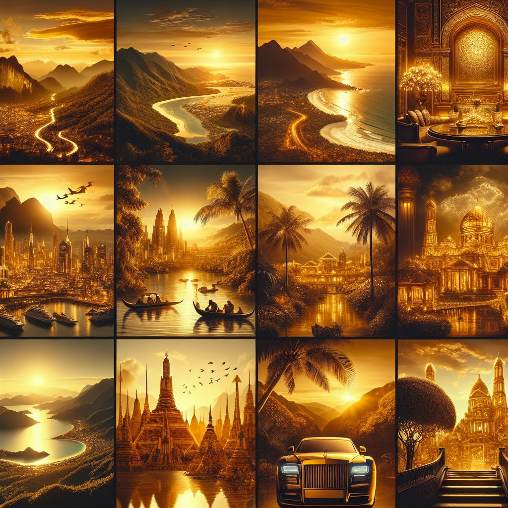Gilded Travel Destinations for affluent explorers and scenic delight