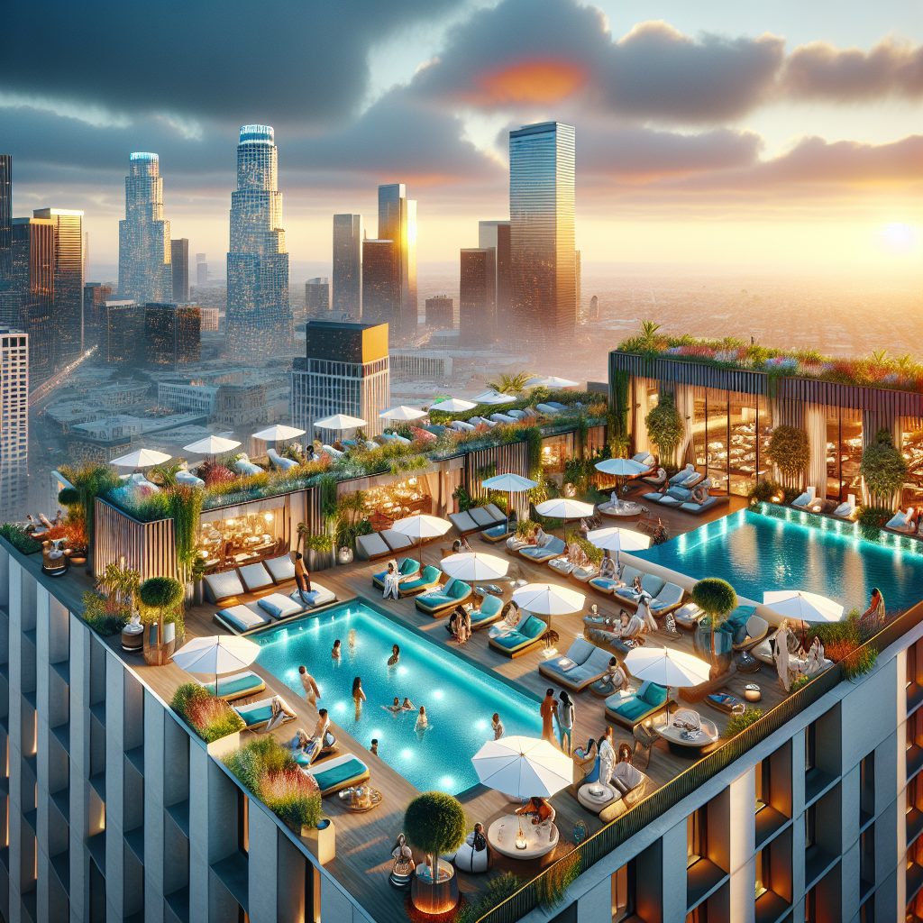 High End Hotels in Los Angeles With Exclusive Rooftop Spaces