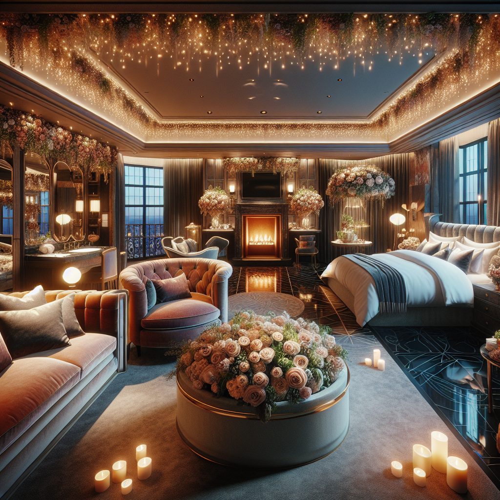 Jarrowmont Hotels for Romantic Comfort and Beautiful Suite Design