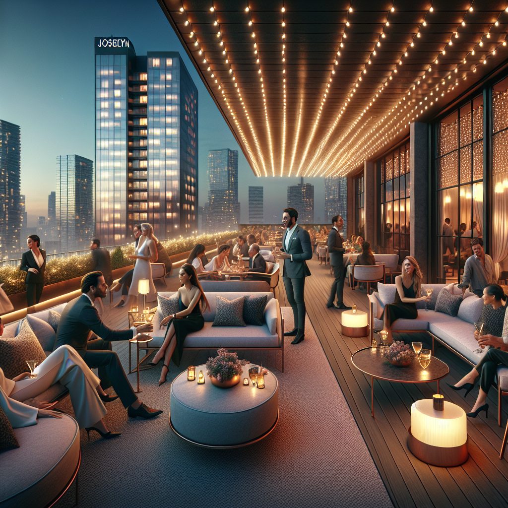 Josselyn Hotels for Rooftop Glamour and Wealthy Evening Leisure