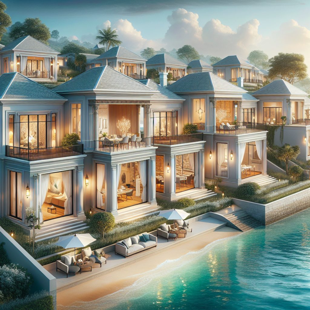 Kallora Villas With Grand Space and Refined Seafront Appeal