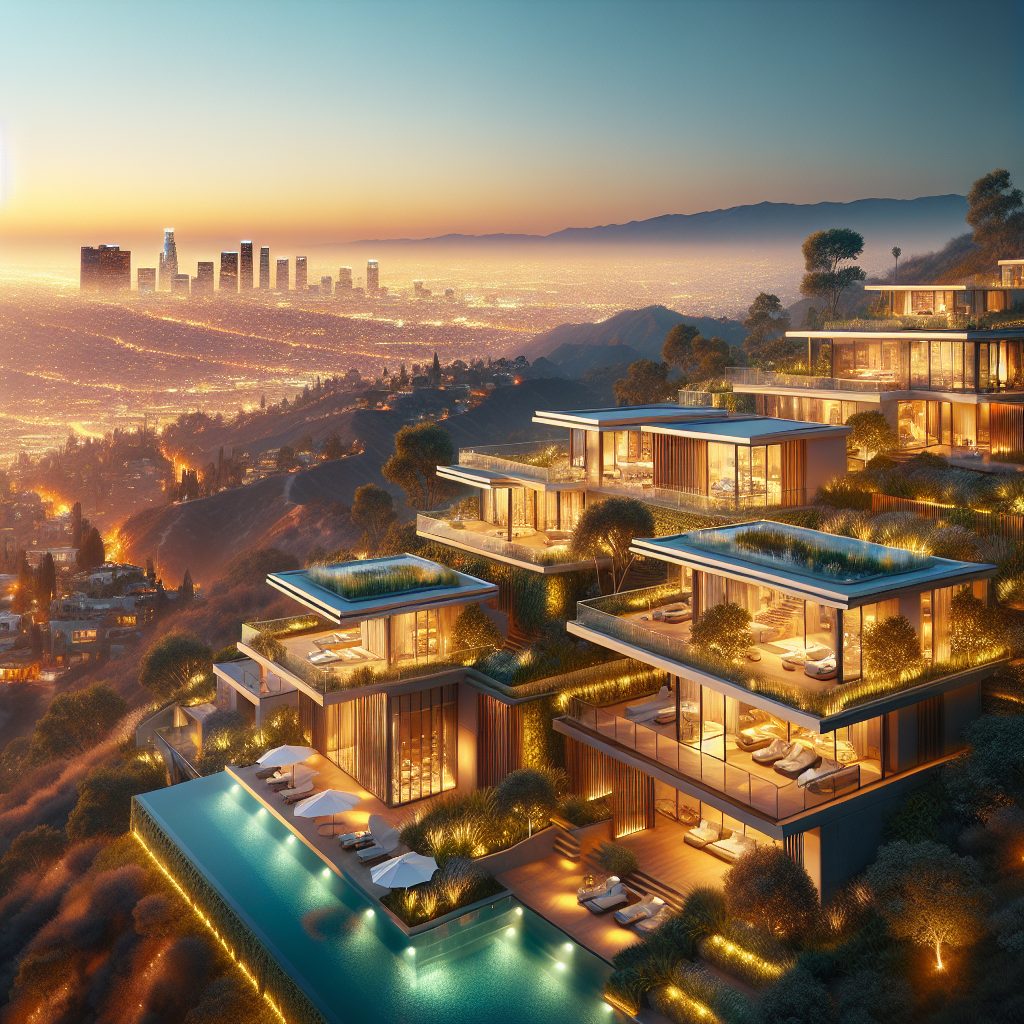 Luxury Villas in Los Angeles With Scenic Hillside Views