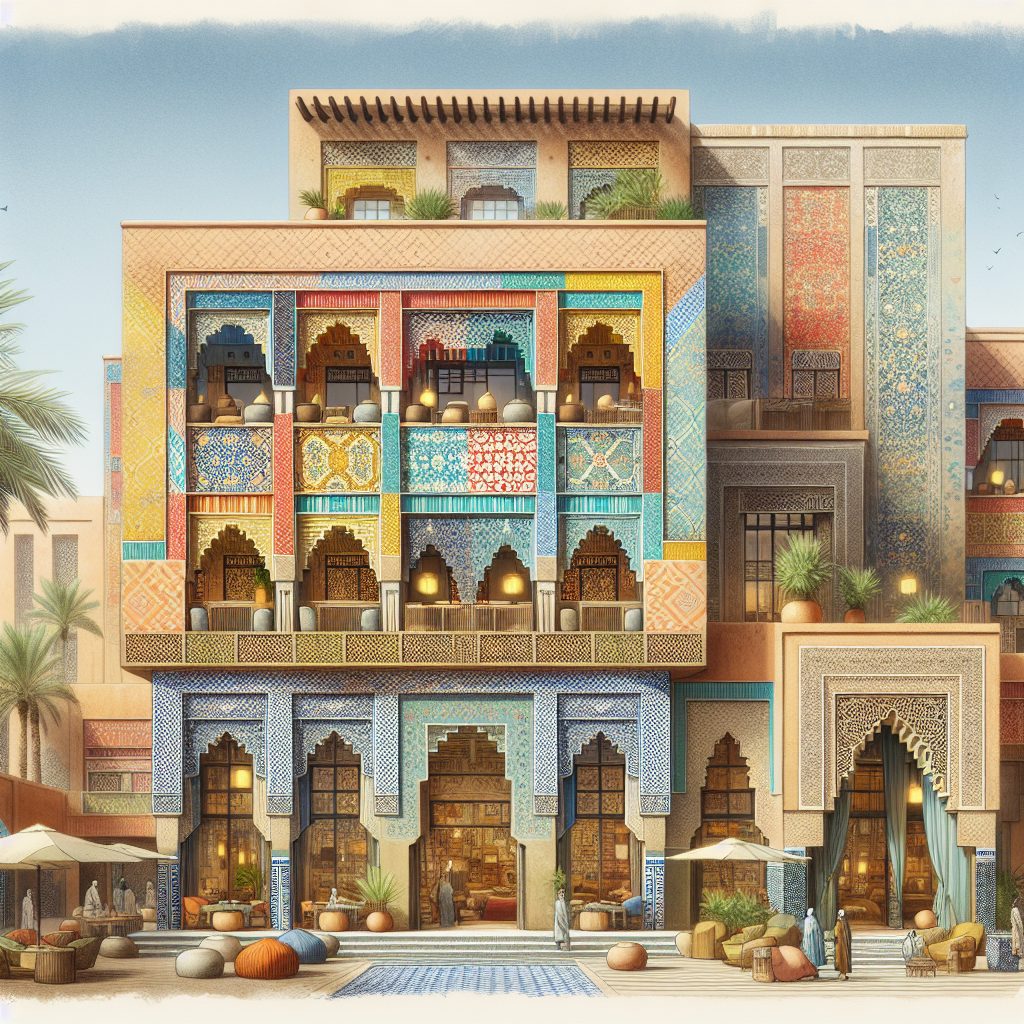 Marrakech Hotels Reflect Rich Textures Colors Culture