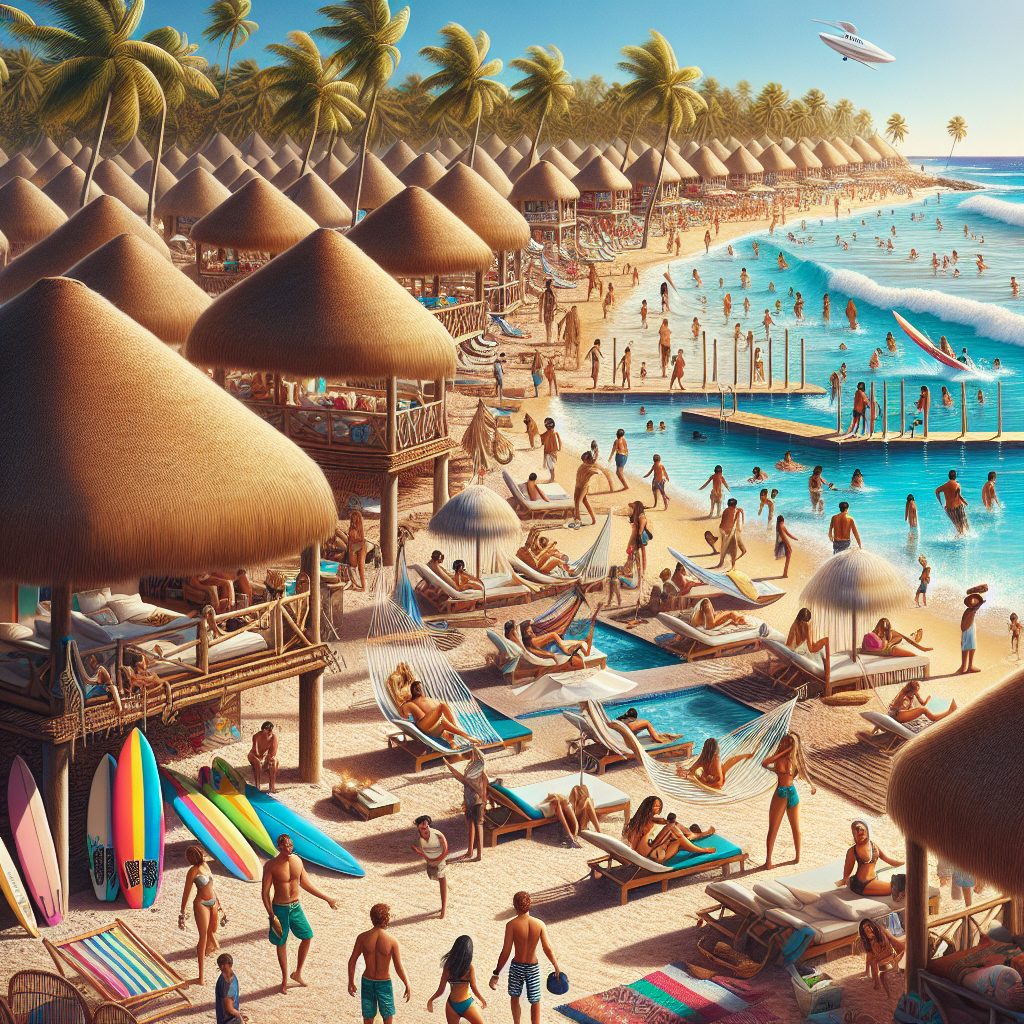 Mexico Beach Resorts Offer Bright Lively Coastal Energy