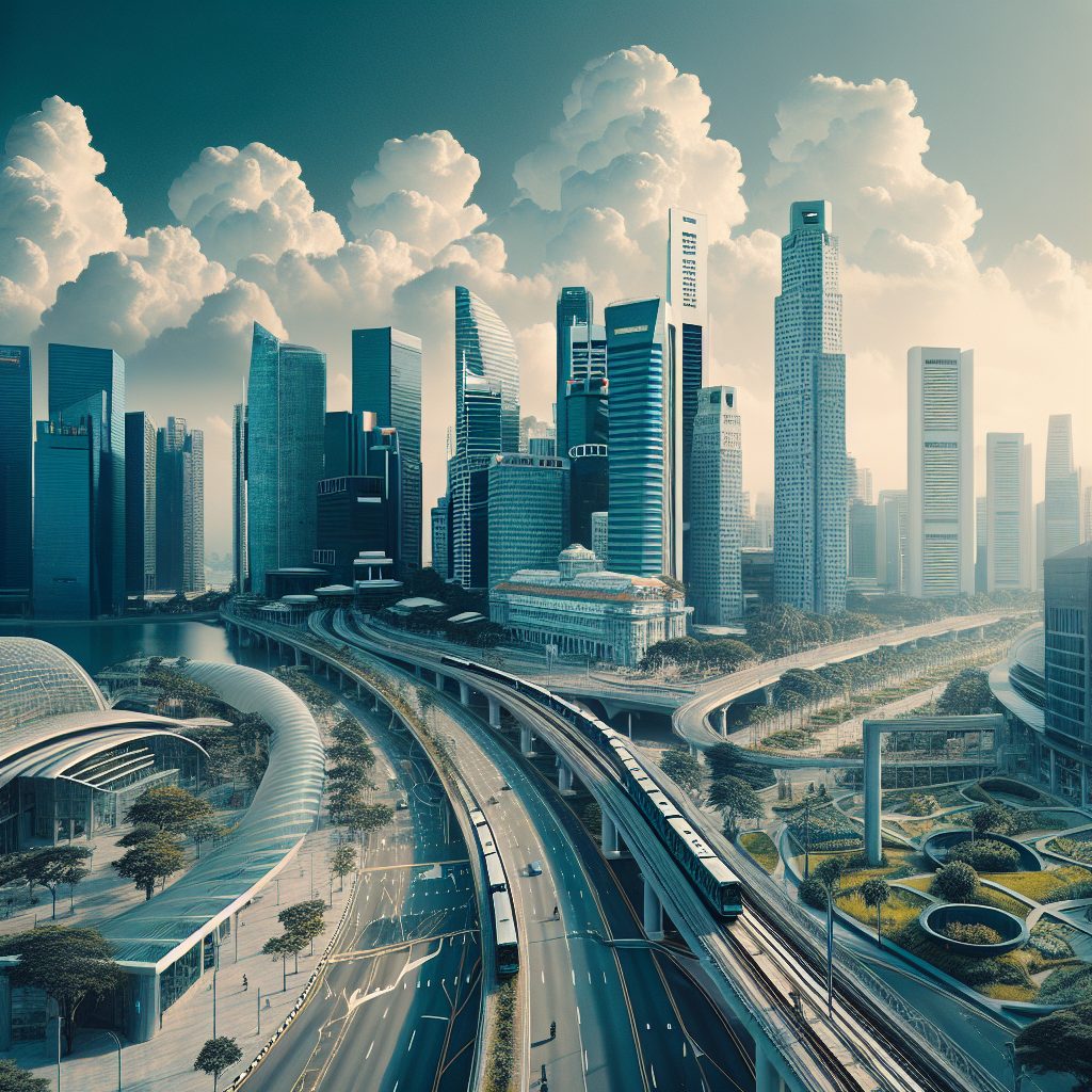 Minimal Singapore Journey Focused Clean Efficient Urban Design