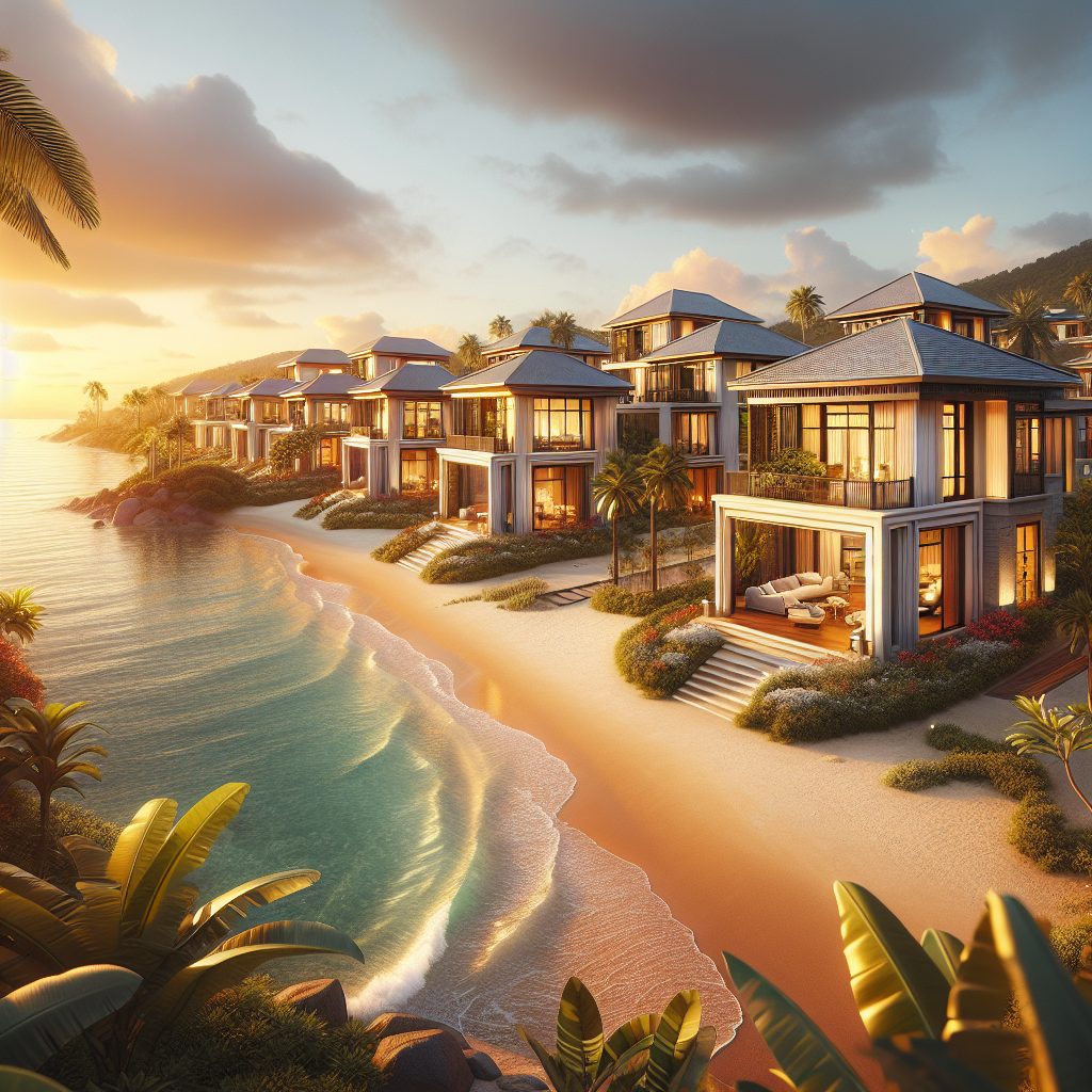 Orlissa Villas With Fine Materials and Premium Beachfront Living