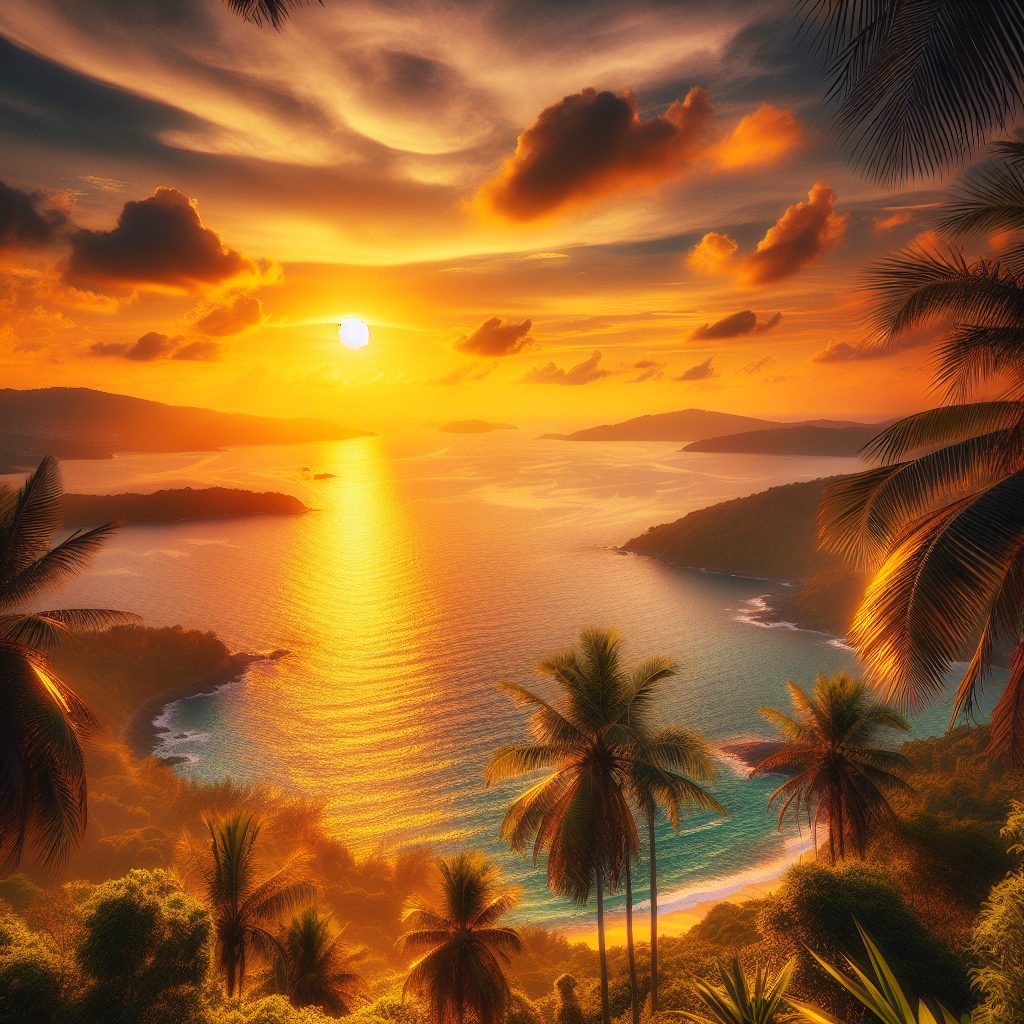 Relaxing Phuket Through Ocean Views Breeze Warm Light
