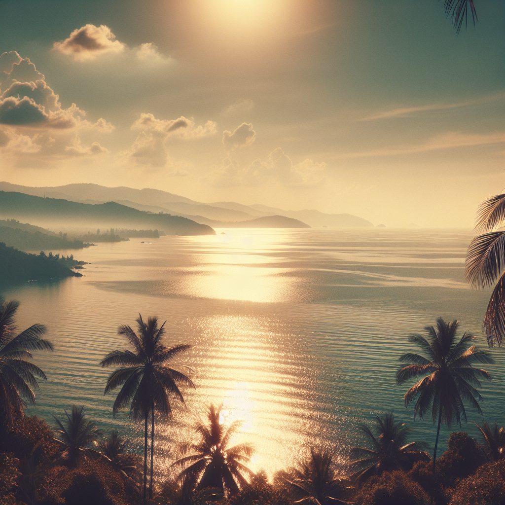 Relaxing Phuket Through Ocean Views Breeze Warm Sunlight