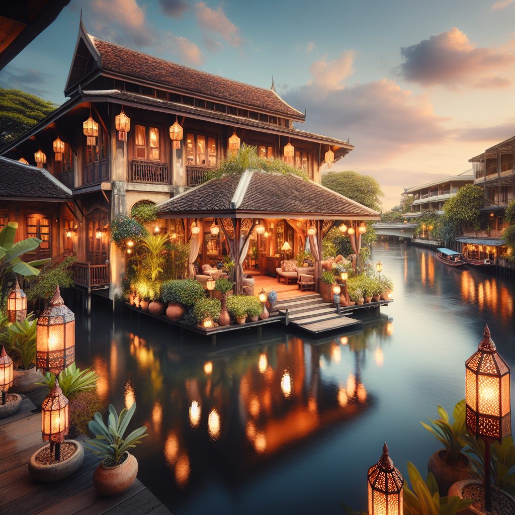 Riverside Boutique Hotels in Bangkok Feel Warm Inviting