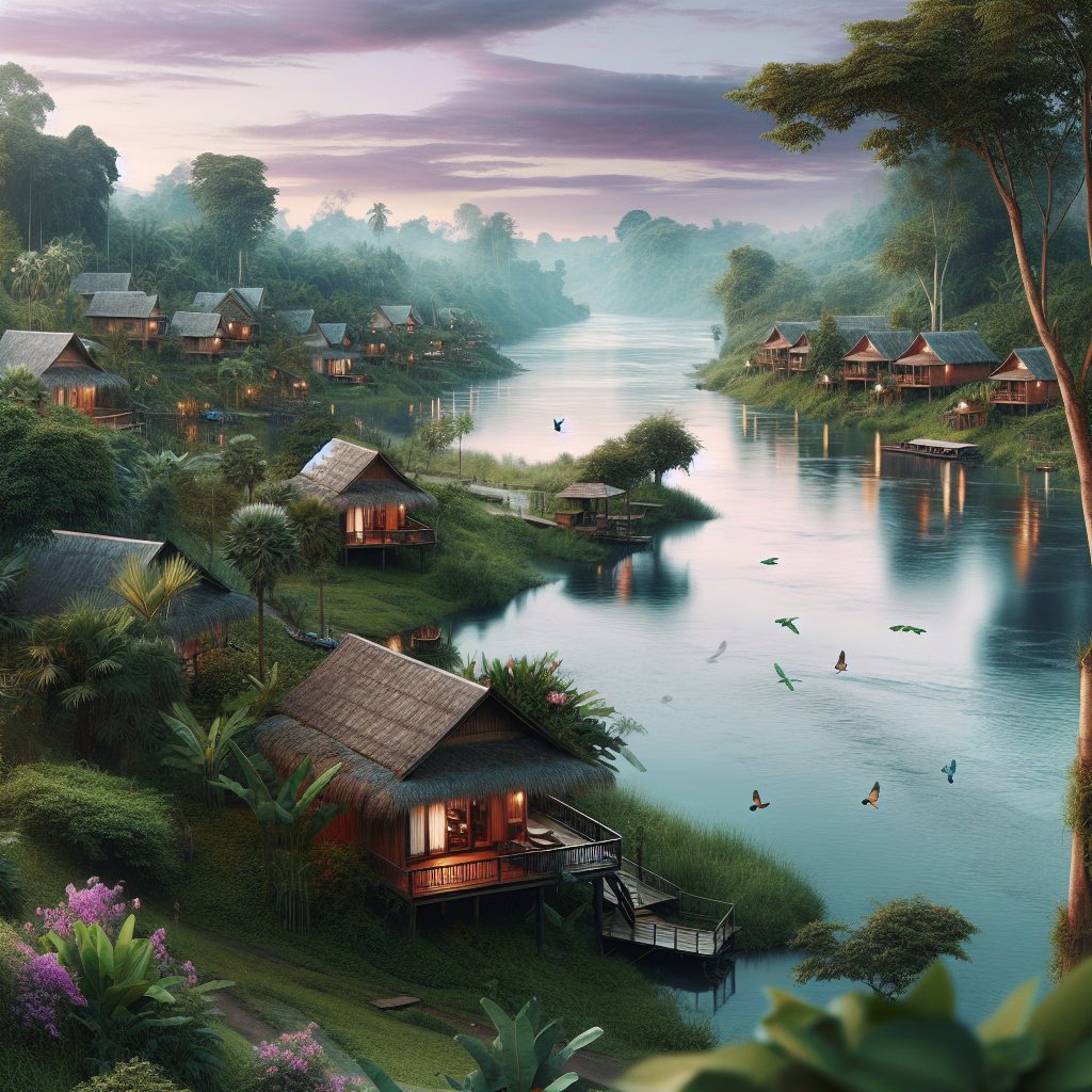 Riverside Resorts Chiang Rai Provide Calm Scenic Nature