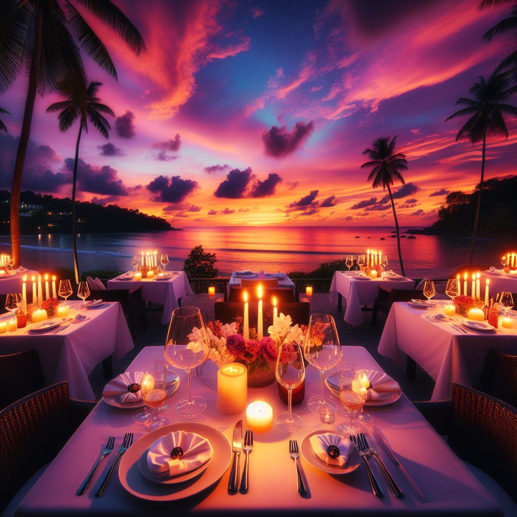 Romantic Hotels in Phuket With Oceanfront Candlelight Settings