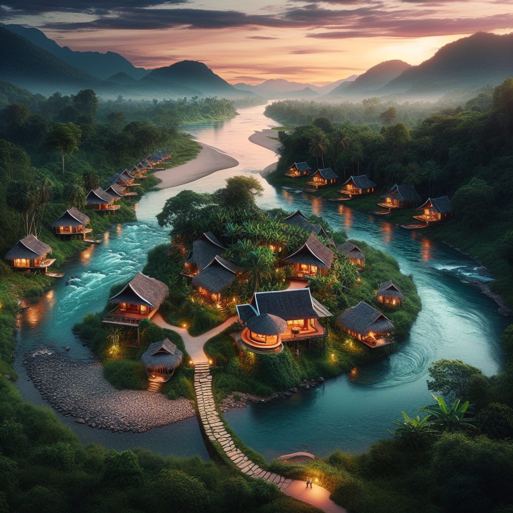 Secret Resorts in Laos With Riverfront Peaceful Settings