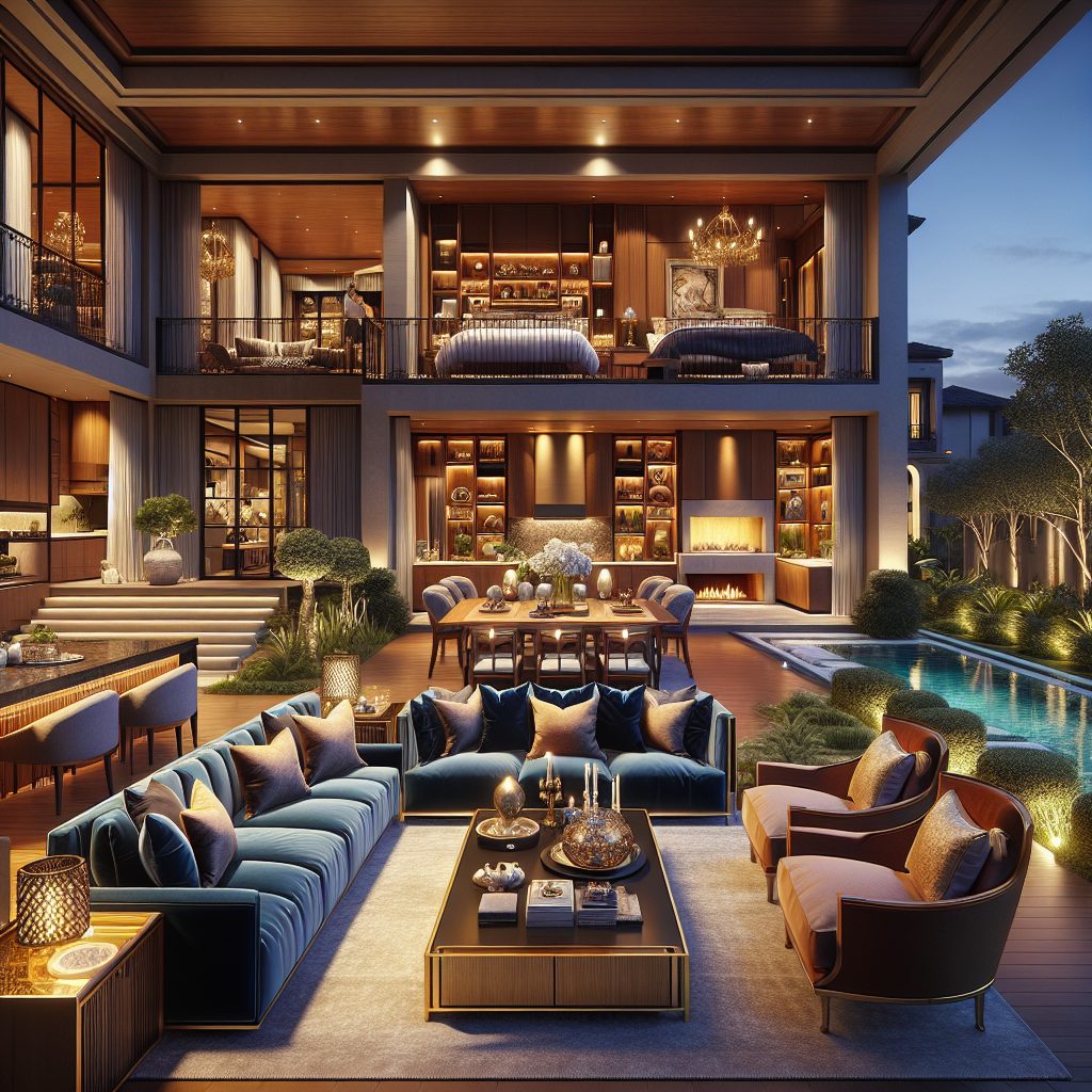 Seranova Villas With Warm Interiors and Luxury Lifestyle Comfort