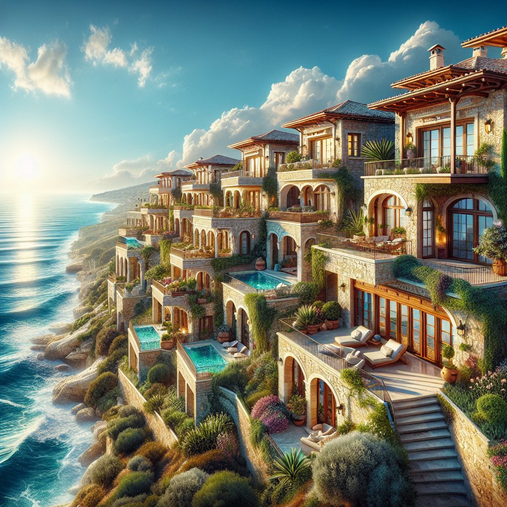 Solenne Villas With Open Horizons and Elevated Seaside Appeal