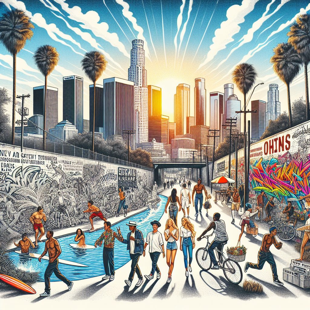 Stylish Los Angeles Experience Reflecting Freedom Creativity