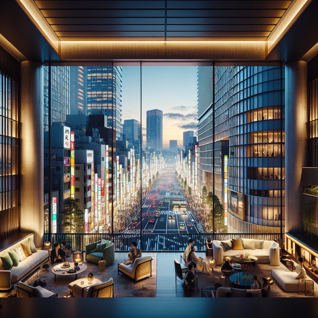 Tokyo Hotels Provide Elevated Calm Over Busy Streets
