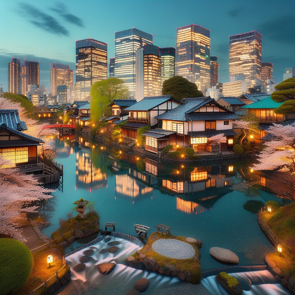 Unique Tokyo Journey Balancing Energy Calm Design