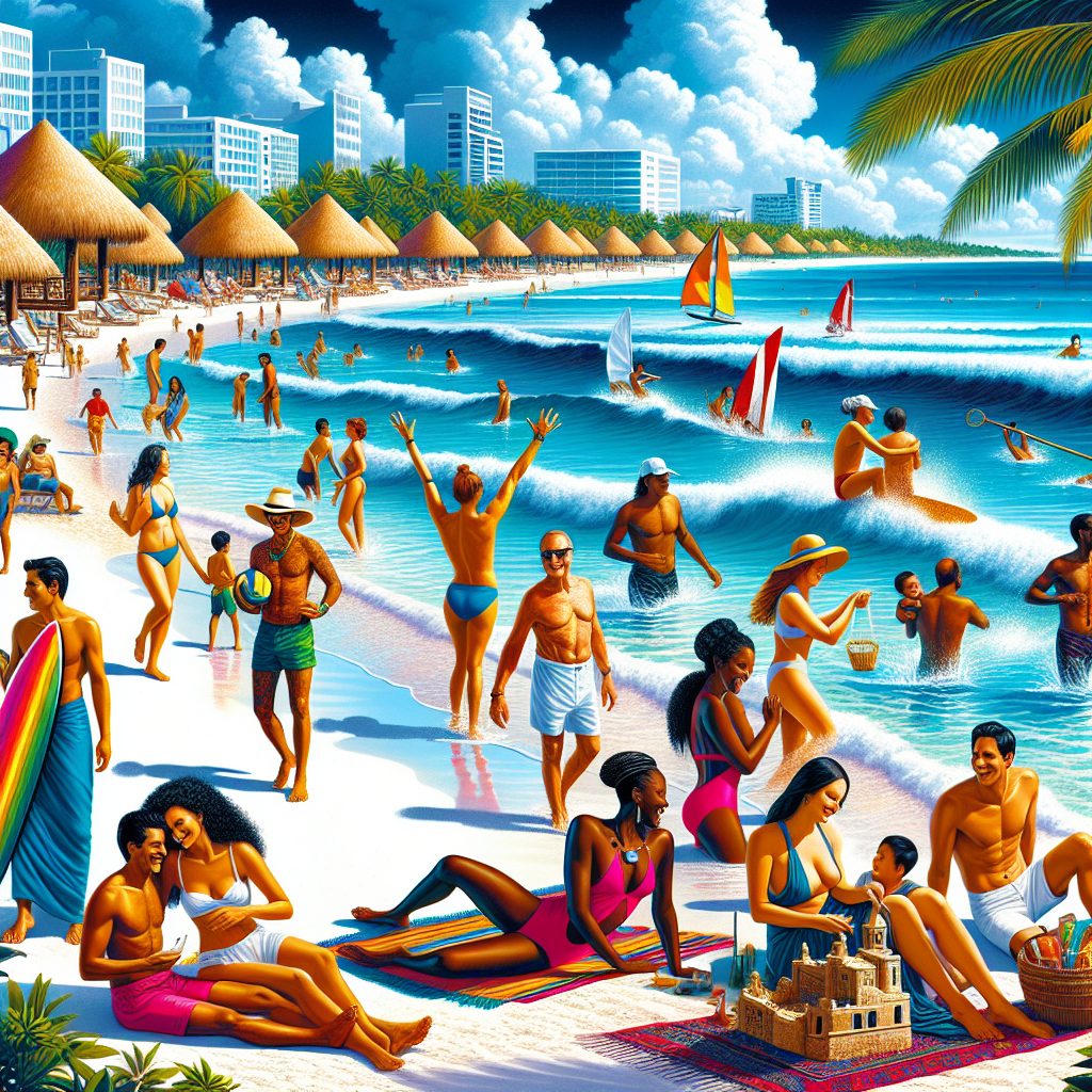 Vibrant Cancun Experience Combining Energy Coastal Beauty Lifestyle