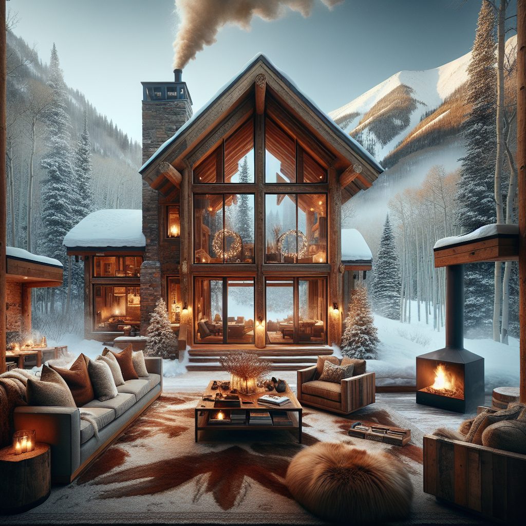 Winter Villas Aspen Offer Warm Cozy Interior Living